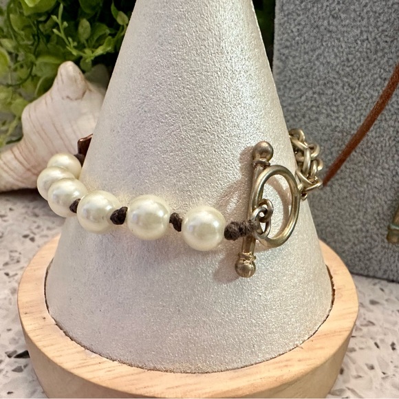 Jewelry Lot in copper/gold tone with turquoise patina - Picture 6 of 12